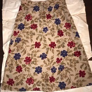 Sag Harbor printed skirt